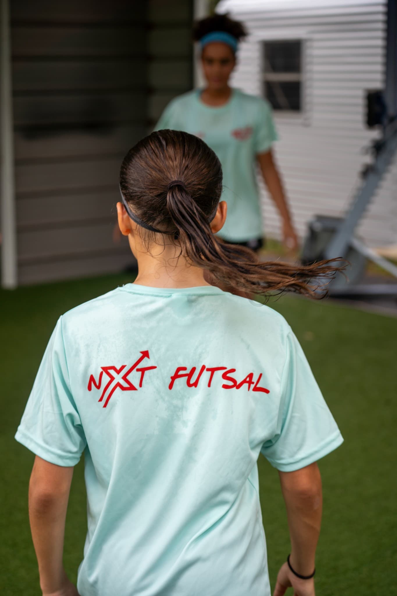 Academy player in NXT Futsal kit