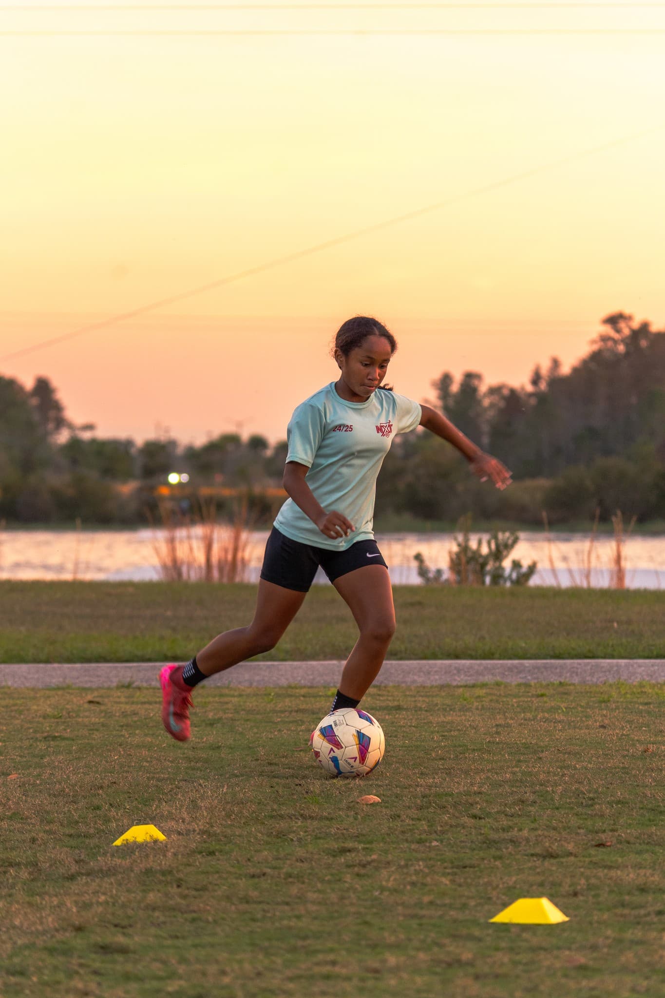 NXT Level outdoor training session